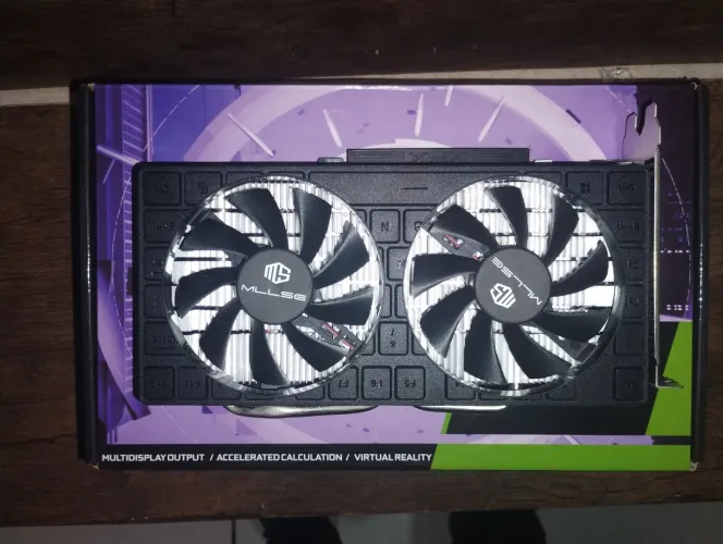 Placa de vídeo rx 580 2048sp 2 meses apenas de uso sem nenhum defeito