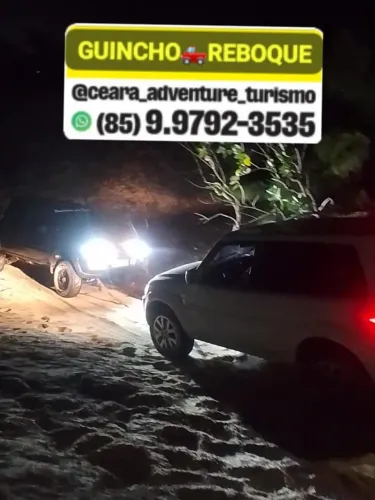 GUINCHO DE VEÍCULOS ATOLADO AREIAS