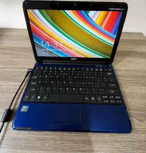 Netbook Acer Aspire one super conservado, funcionando perfeitamente, leia a descrição do
