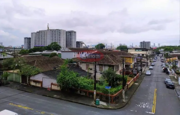Ótimo Terreno no Jabaquara em Santos com 507.m2