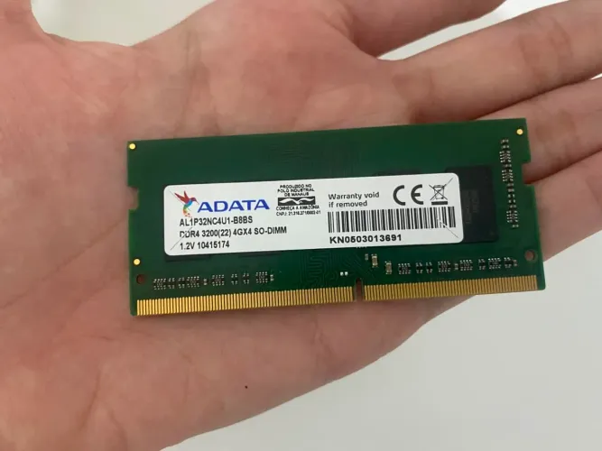 Memória RAM ADATA DDR4 4GB 3200MHz para Notebook