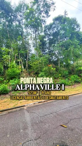 Lote no Condomínio Alphaville I - Ponta Negra