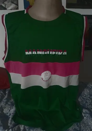 Camisa Camiseta Regata Oficial Escola Samba Estação Primeira Mangueira