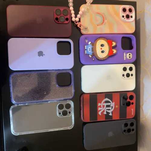 Capinha pra celular IPhone 15 e 16 pro Max 