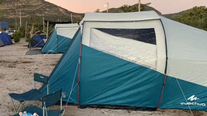 Barraca Quechua Arpenaz 4.1 Fresh & Black Excelente Estado (Usado)