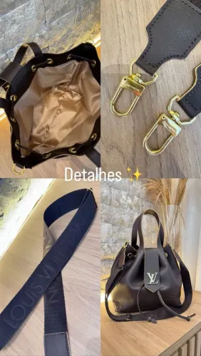 Bolsa Saco Estilo LV Premium Feminina - Grande Capacidade e Design Elegante