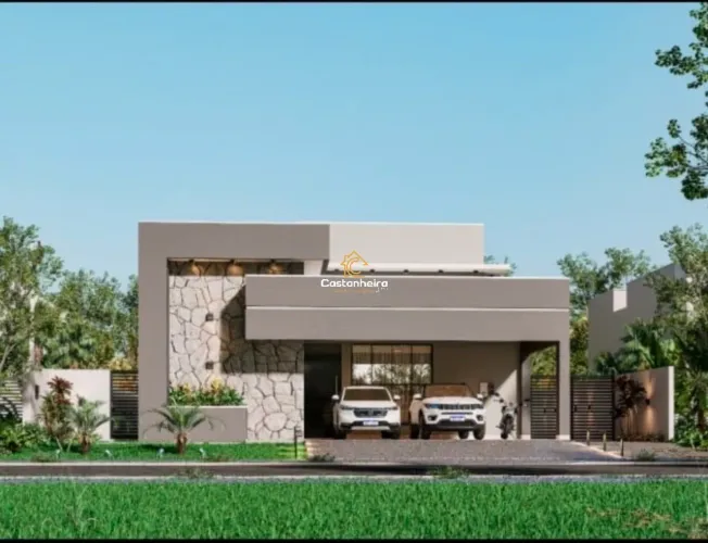 Casa em Fase de Construção em Condomínio 04 Suítes Plena - Plano Diretor Norte