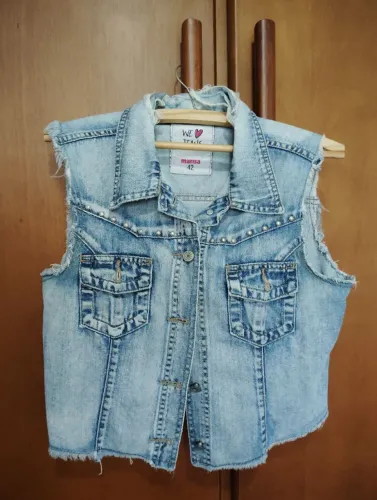 Colete jeans