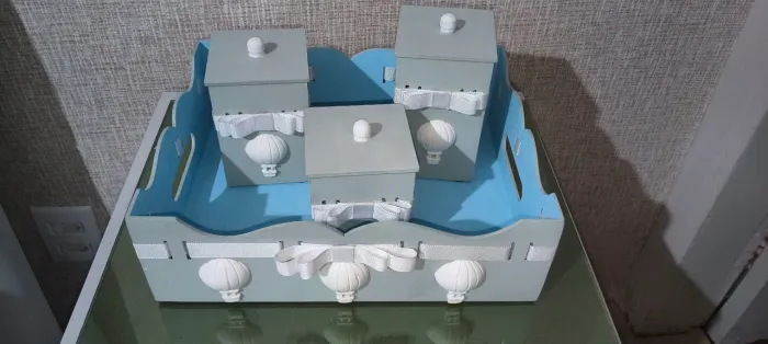 Kit higiene 4 peças 