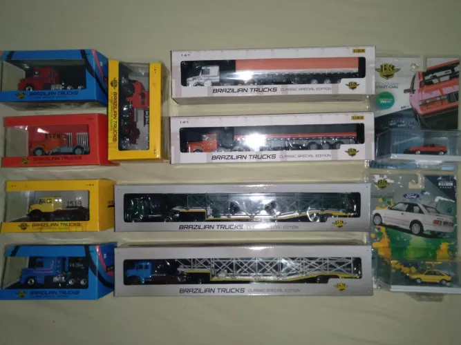 Miniatura Caminhões Escala 1:64