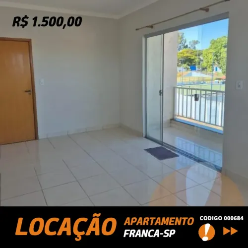 Imóvel para aluguel com 82 metros quadrados com 2 quartos em Vila Industrial - Franca - SP
