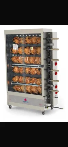Forno Industrial Rotativo 30 Frangos 60kg Progás Style 110V/220V