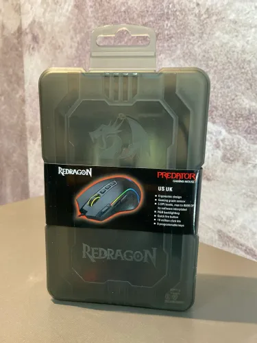 Mouse Gamer Redragon Plank M812-rgb Cor Preto