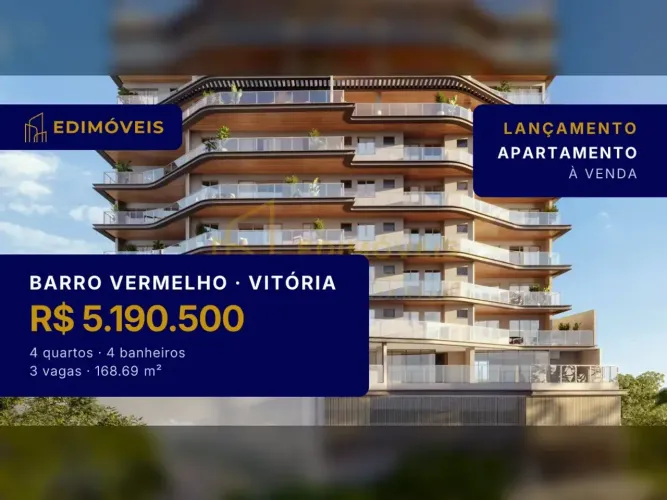Barro Vermelho: Apartamento com design sofisticado e áreas de lazer incríveis