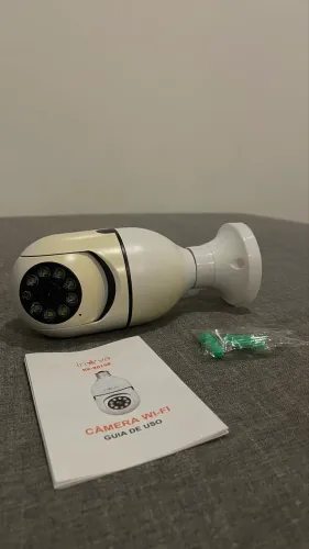 CÂMERA DE SEGURANÇA Wi-Fi FULL HD 1080P COM VISÃO NOTURNA E ÁUDIO