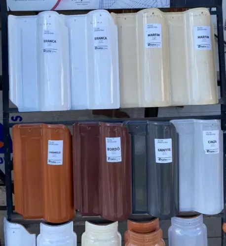 Telha esmaltada a pronta entrega- parcelamos em ate 12x
