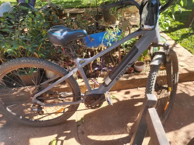 Bicicleta eletrica atrio motor central