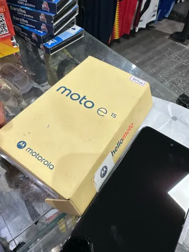 Motorola e15 64gb, novo na caixa