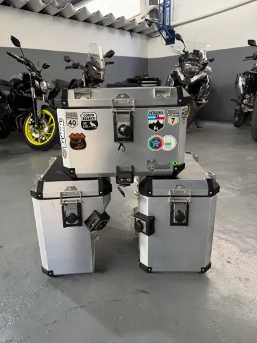 Kit baú Guara bmw R1200, 1250, 900, 850 Adventure 
