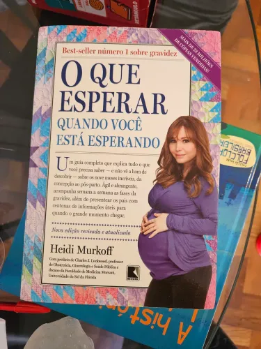 Livro "o que esperar quando você está esperando"