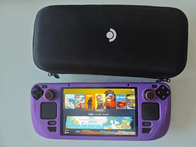 STEAM DECK com 512GB SD