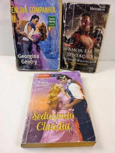 Livros de Romance Histórico - Clássicos para Coleção