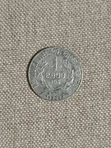 Moeda 2000 Réis de 1928