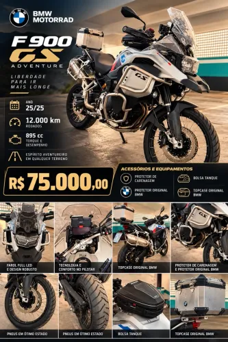 BMW F 900 GS Adventure Plus 2025