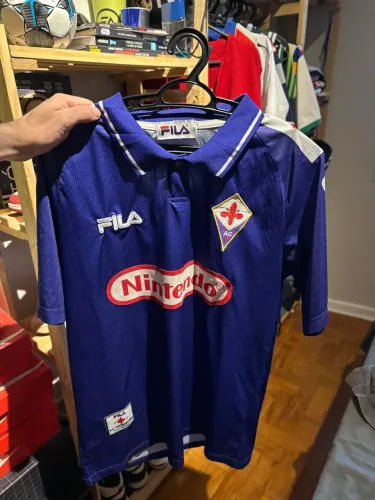 camisa fila fiorentina retro