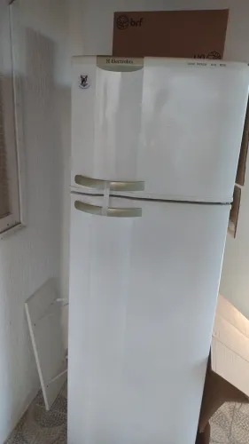 geladeira branca duplex