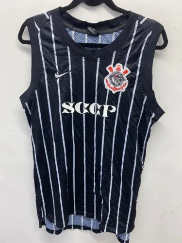 REGATA ORIGINAL CORINTHIANS LISTRADA SCCP PRETA - TAM M