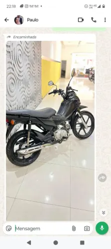Moto boa noite ponto de referência moto econômica