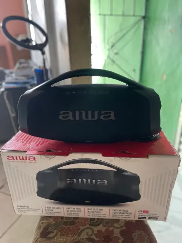 Caixa de som aiwa nova