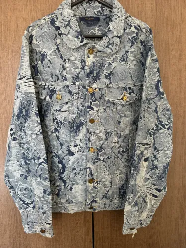 Jaqueta Louis Vuitton Floral Denim