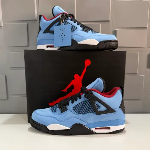 Air Jordan 4 Travis Scott Cactus Jack - Tamanho 43