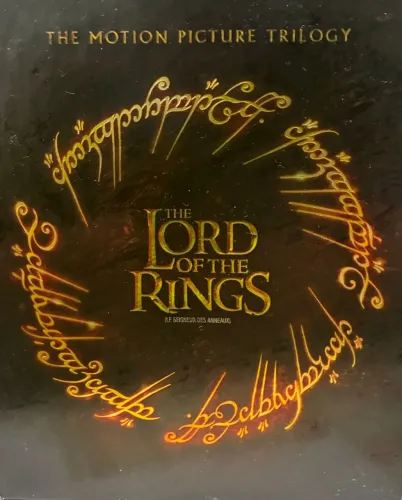 O SENHOR DOS ANÉIS - BOX THE MOTION PICTURE TRILOGY - BOX LUXO BLUE RAY 8 DISCOS