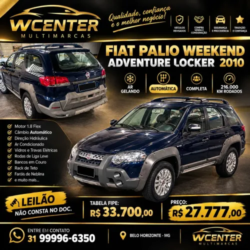 Fiat Palio Week.adv.lock.dualogic 1.8 Flex 2010
