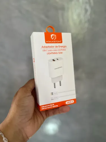 Carregador para iPhone 50W turbo - ENTREGA A DOMICÍLIO