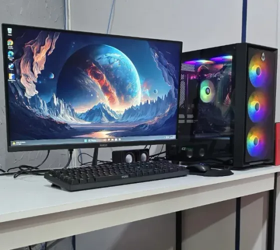 PC gamer + Monitor de 27"