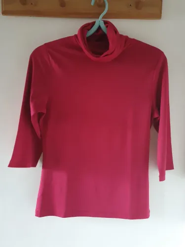 Blusa gola manga 3/4