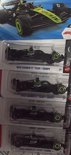 Hotwheels F1 kick sauber
