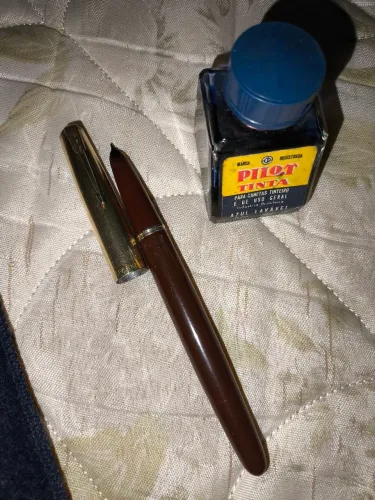 Caneta Parker 51 tinteiro RELÍQUIA