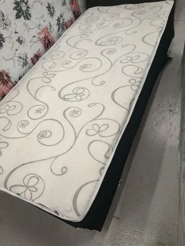 CAMA BOX SOLTEIRO EMBUTIDA ORTOPÉDICA NOVA