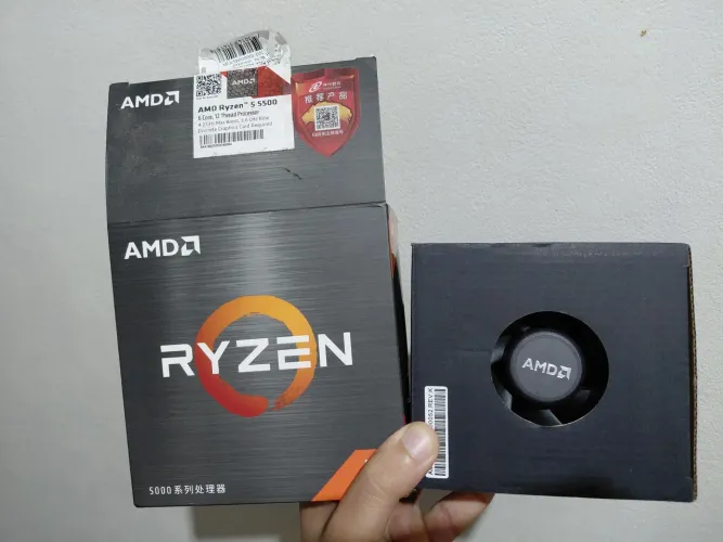 Cooler Original Ryzen 5 5500 (novo)