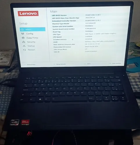 Lenovo Ryzen Séries 3 V14 G4 Ler a Descrição