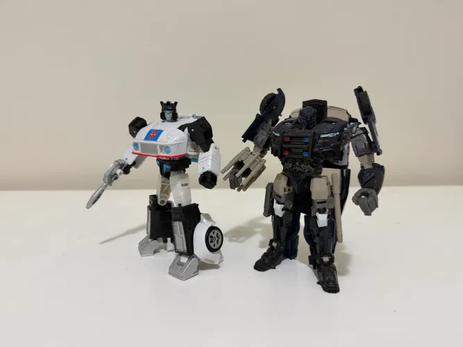 Transformers - Jazz e Barricade