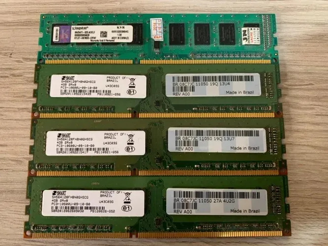 Memórias DDR3 1333MHz 4GB Desktop