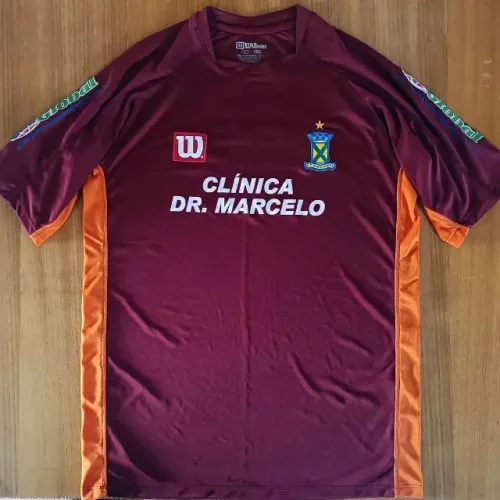 camisa original 2005 santo andré ec wilson grená tamanho m