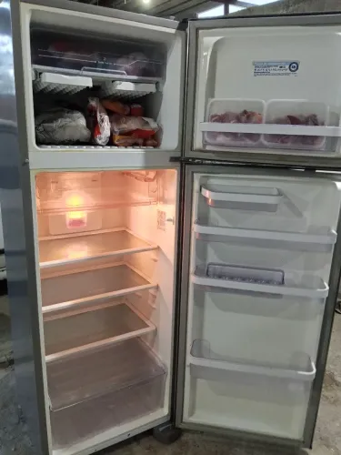 Geladeira inox