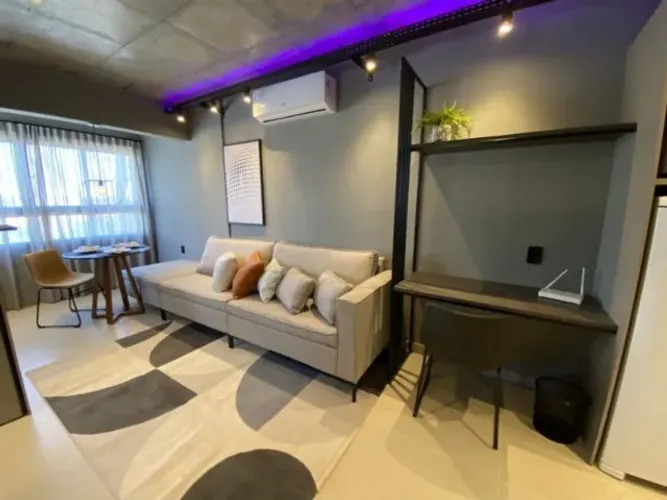 ÉVLON - Studio 100% mobiliado e equipado - 40,53m² - Studio 106 -